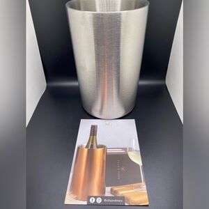 Villa & Marx Double Walled Stainless Steel Wine Cooler NIB